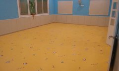 天津西青區(qū)萊茵陽(yáng)光雙語(yǔ)幼兒園地板