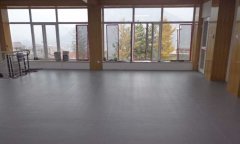 北京房山區一渡山莊商用pvc塑膠地板