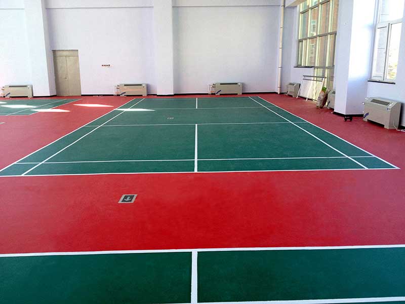 運(yùn)動pvc地板 羽毛球地板 運(yùn)動pvc地板怎么樣 運(yùn)動場館怎樣選購羽毛球地板