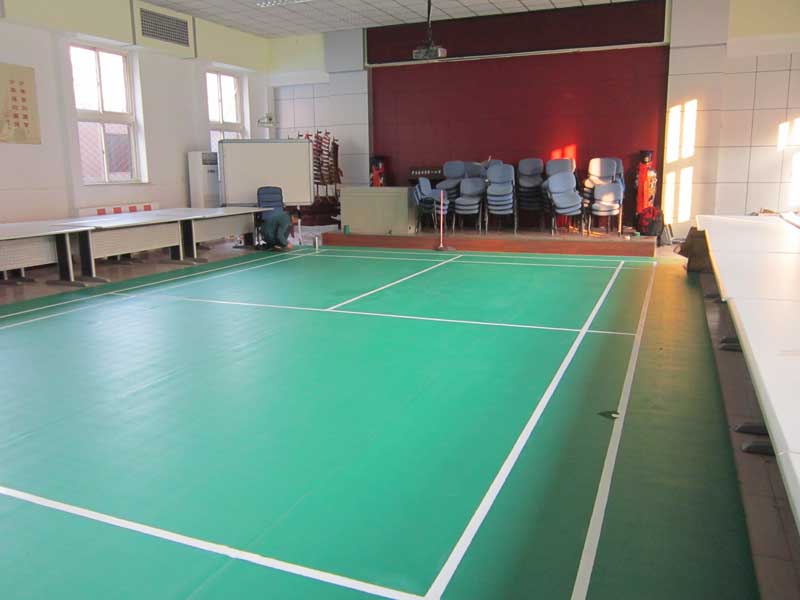 羽毛球館地板結構以及特點介紹
