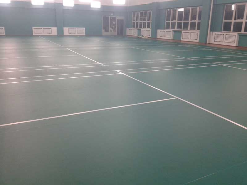 pvc防滑運動地板清潔技巧